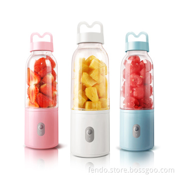 Portable Mini USB Household Fruit Juicer Mixer Blender